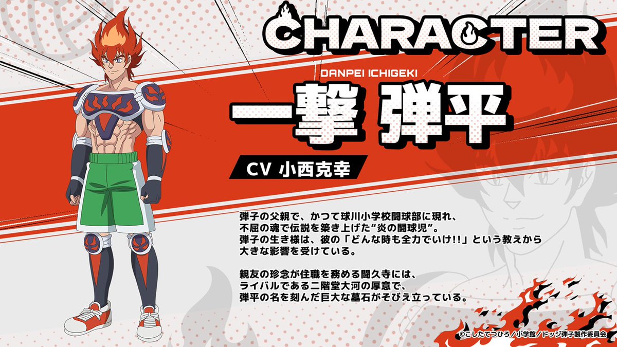 TVアニメ「炎の闘球女 ドッジ弾子」公式 tweet media