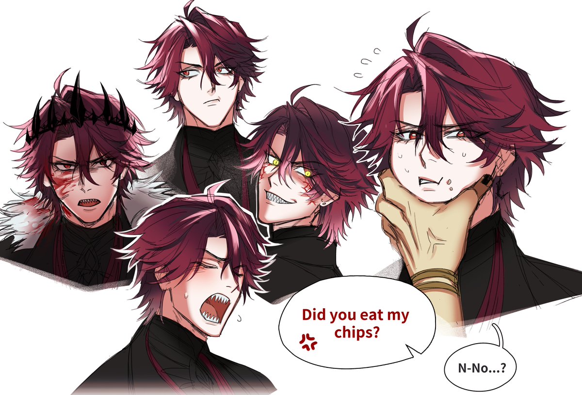 Expression practice... trying to fill the drought🫠 #JurasickArt
