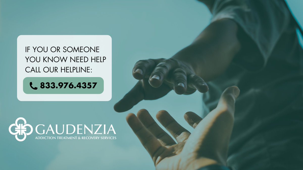 Gaudenzia's tweet image. If you or someone you know/love is struggling with #addiction, there is help. Connect with one of our 24/7 Helpline team members now:

833-976-4357 (HELP) or helpline@gaudenzia.org 

#RecoveryIsPossible #YouAreNotAlone