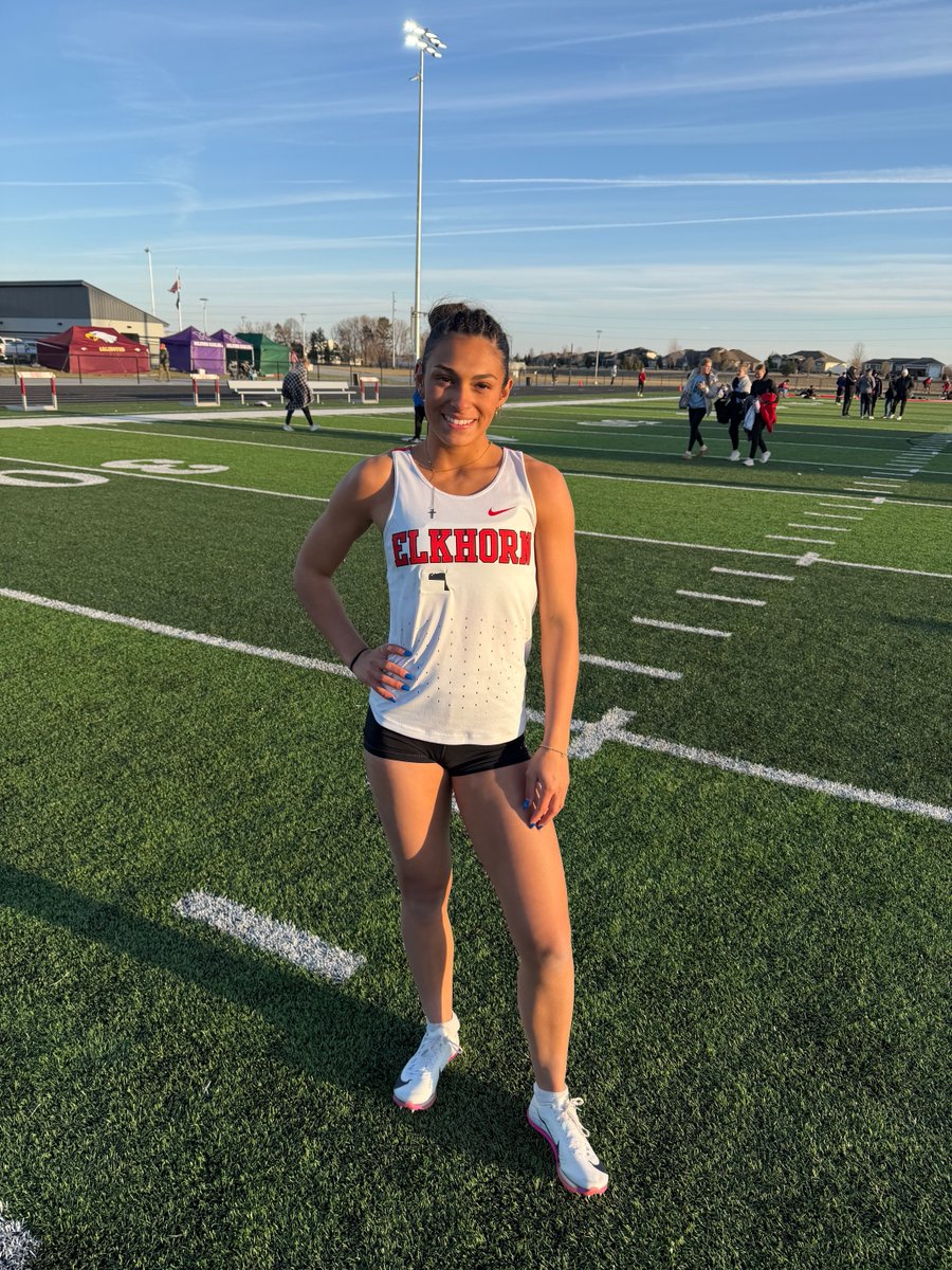 Congratulations to Mia C your new record holder in the 200m dash!