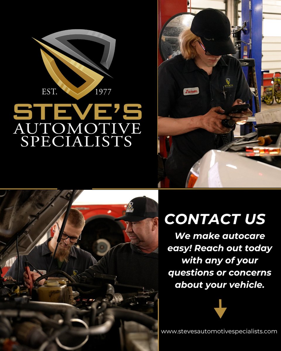 StevesAutoSandy's tweet image. It's Oil Change Friday! 🛢️🥳🙌
So, what are additives and why do we use them for your vehicle's fluids? 🤔
Check out the post below to learn more! 👇😁
#BGproducts #oilchangefriday #additives #autocaremadeeasy #stevesautomotivespecialists #automotiveknowledge