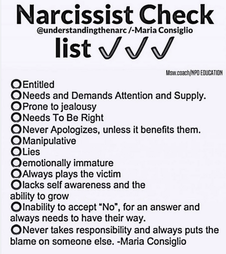 NarcissistBox's tweet image. #narcissist #selfawareness #immature