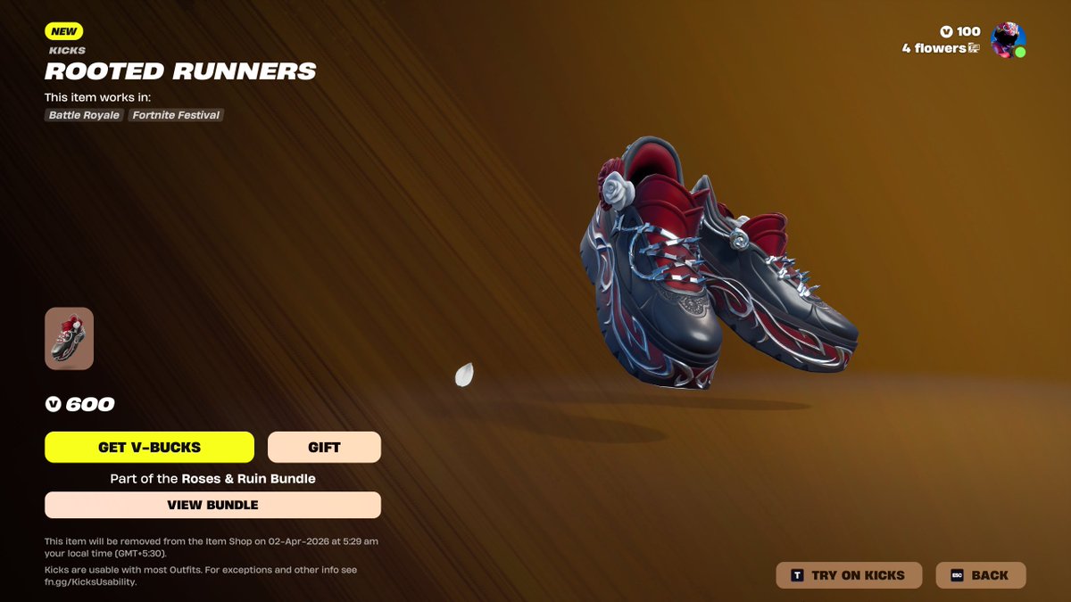 4 flowers tweet media