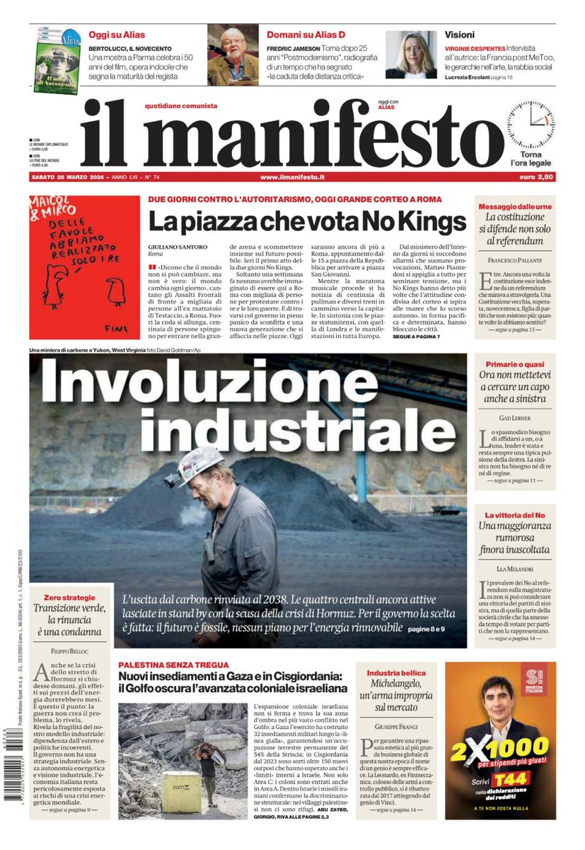 il manifesto tweet media