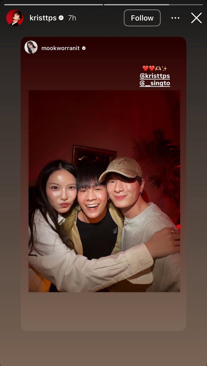 PR Krist Perawat tweet media