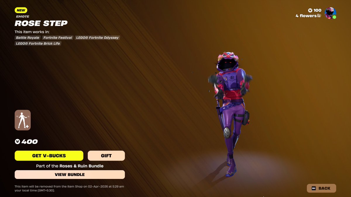 4 flowers tweet media