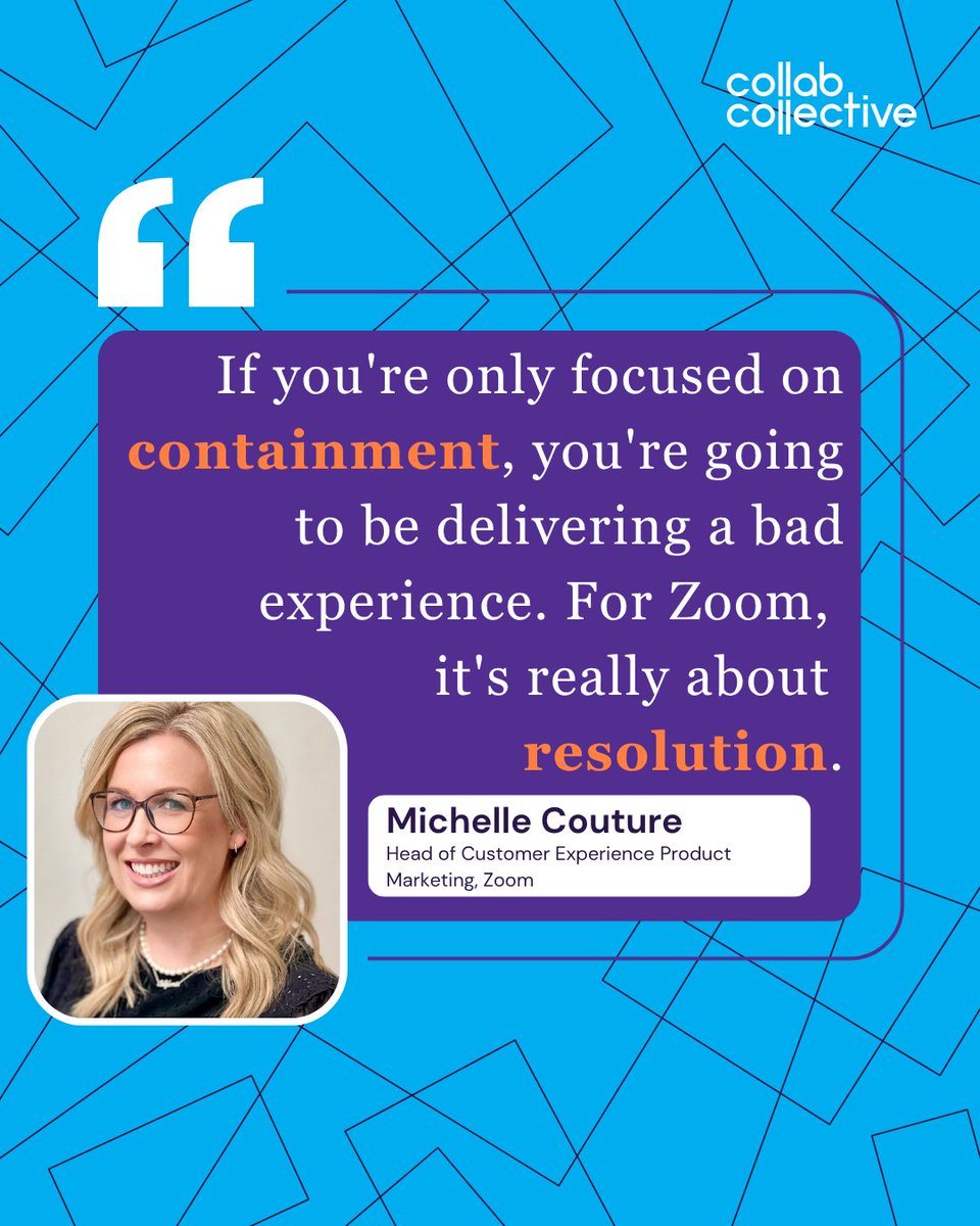 craigdurr's tweet image. Michelle Couture made a point at #EC2026 that every contact center leader needs to hear.
Keeping a customer in your bot is not the same as solving their problem.
Full conversation: youtu.be/t-gZbfcTvnk
#Zoom #ContactCenter #AI