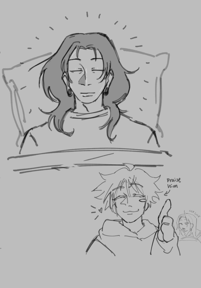 fisht0ru4's tweet photo. @ketzeeeeel A depressed geto not wanting to do his skincare routine and gojo taking care of it for him https://t.co/aHRkNFMA5f