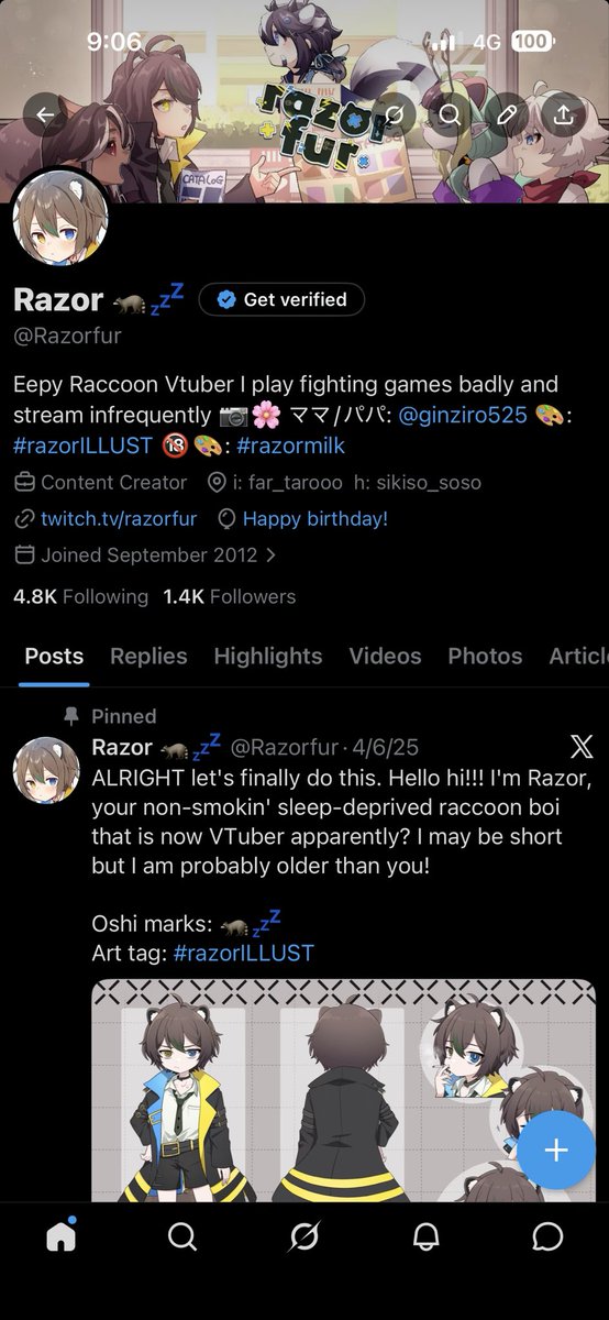 Razor 🦝💤 tweet media