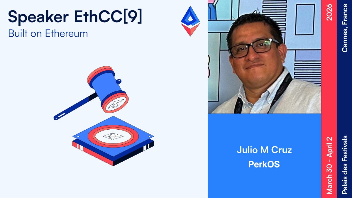 Julio M Cruz 🔜 ETHCC 🇫🇷 tweet media