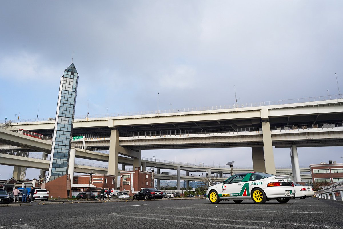 散歩。今日も空いてます。
#トヨタセラ #大黒PA