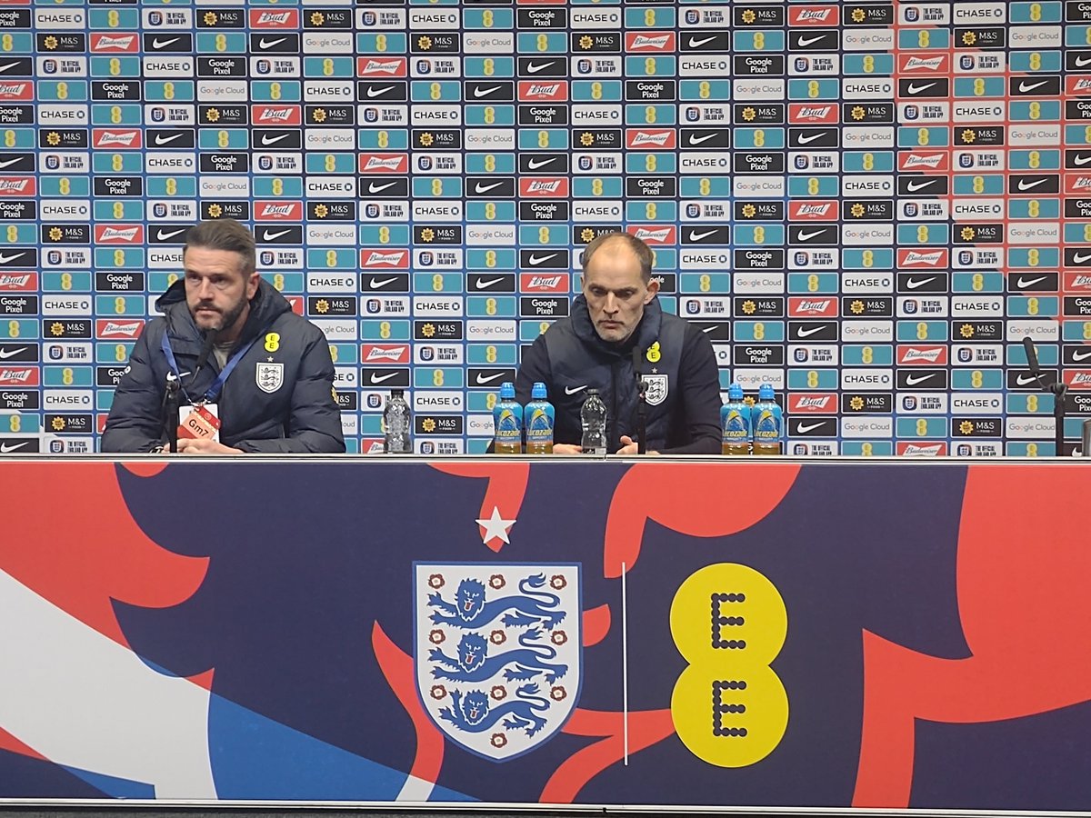 JPBotti's tweet photo. @Uruguay @apu_uy @England @wembleystadium Bielsa y Tuchel en conferencia de prensa coincidieron en que la intensidad de Uruguay fue la que esperaban. Uno porque lo requería de los jugadores celestes y el otro porque le sirvió para probarse ante un equipo duro.
@Uruguay
@England 
@apu_uy https://t.co/Fd9OKUW0Gs