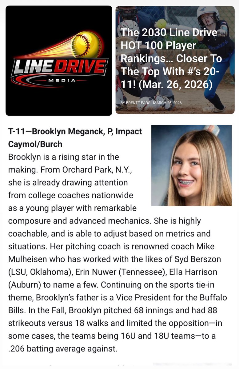 Brooklyn Meganck 2030 tweet media
