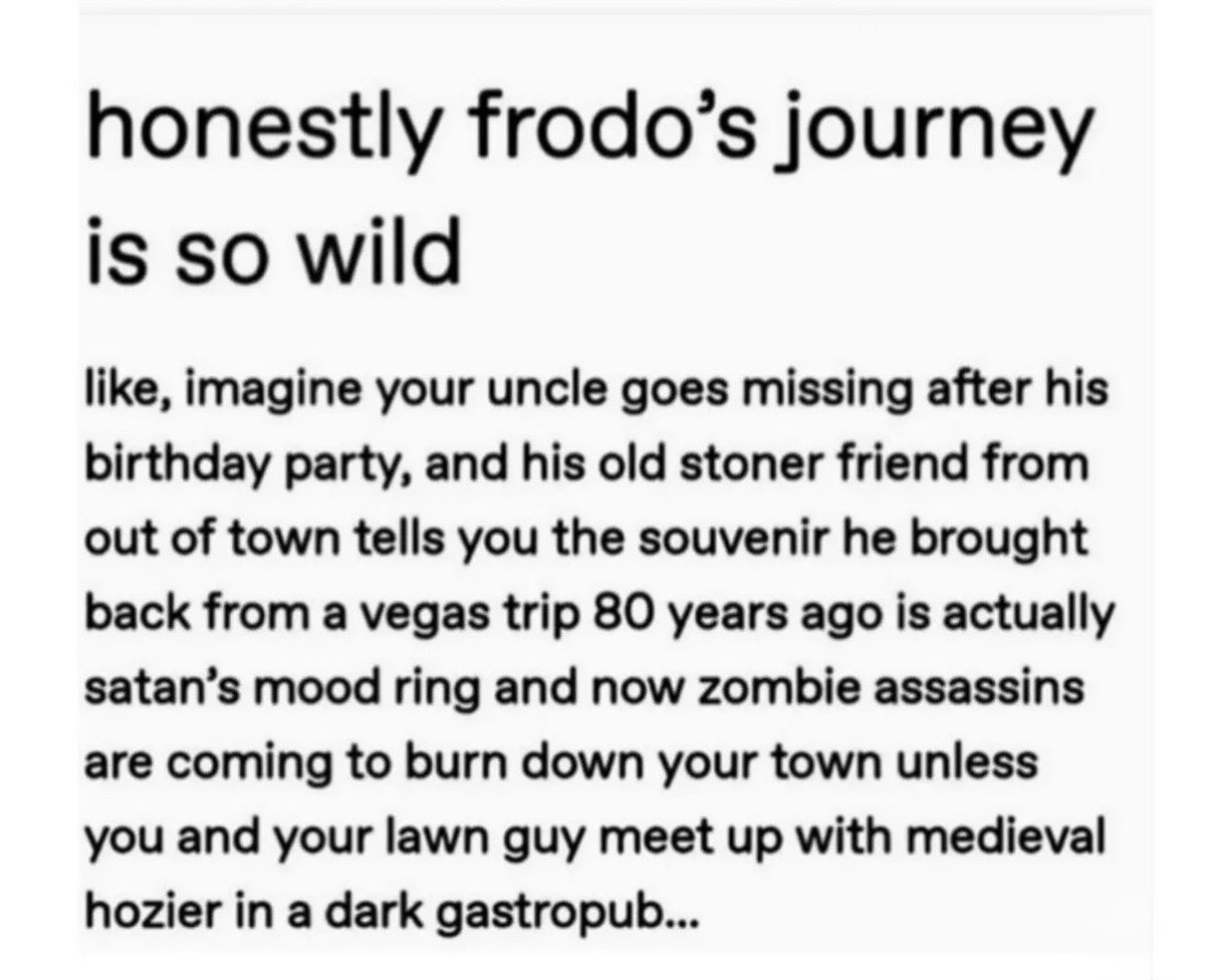 Lord of the Rings Memes tweet media