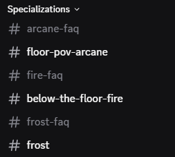 CarbonDPS's tweet photo. mage discord unhappy with current state of fire/arcane https://t.co/g5vNBlHPop