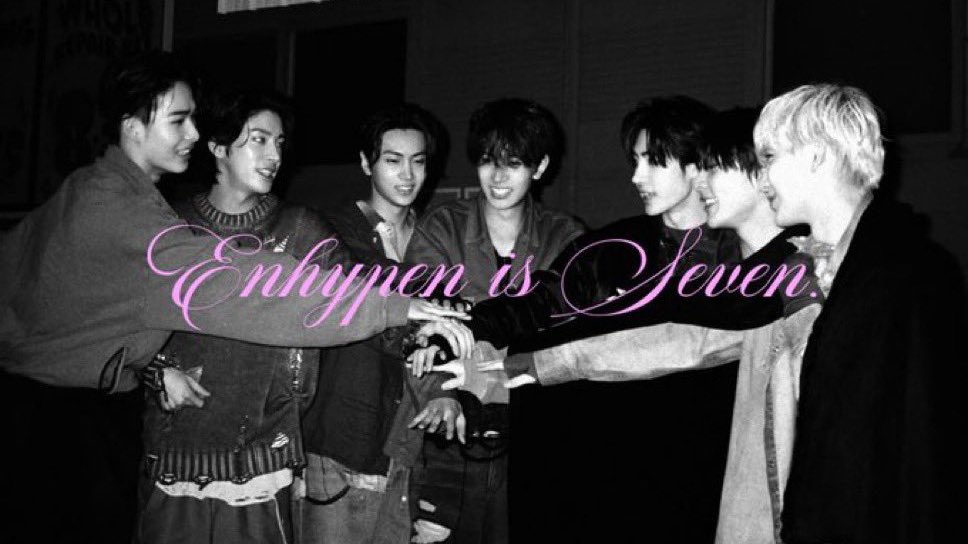 minnie ‹3 | ENHYPEN IS 7 tweet media