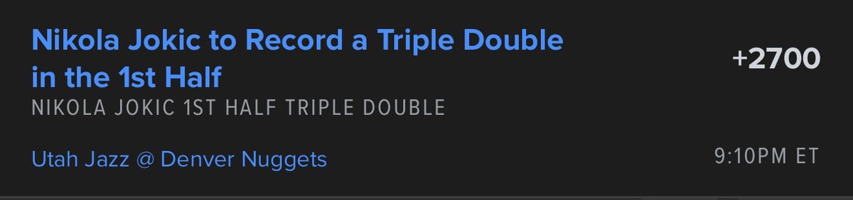 Next Level Bets tweet media