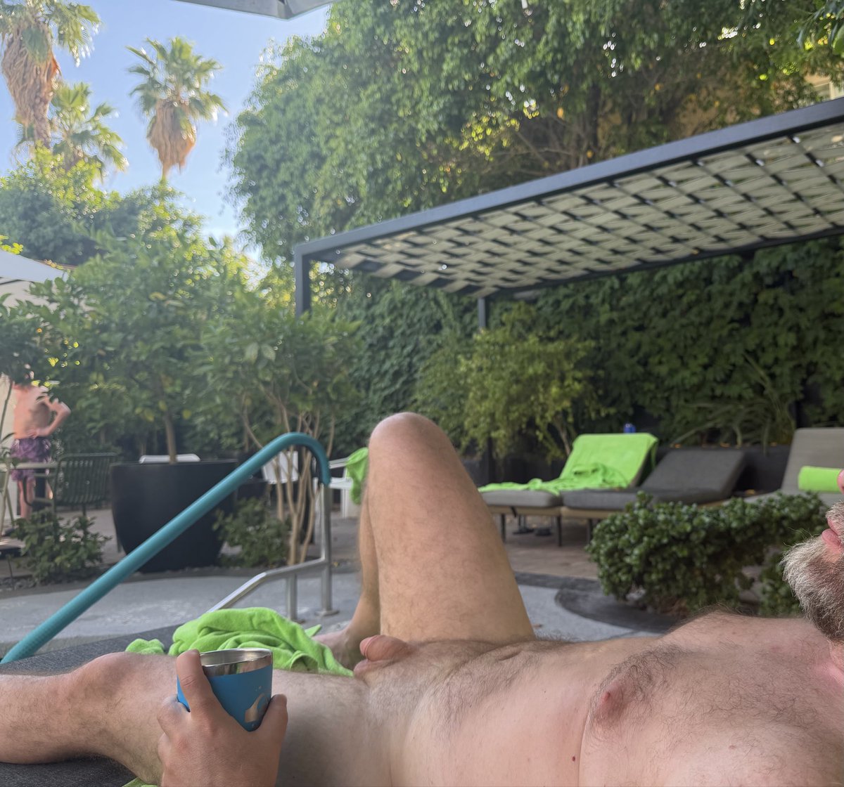 okguy48's tweet photo. My husband, @bear_ender enjoying some time at our resort. https://t.co/drgmtkojlD
