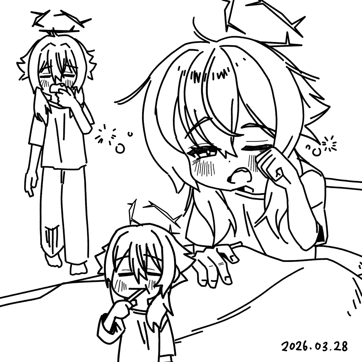 Sleepywoodmac tweet media