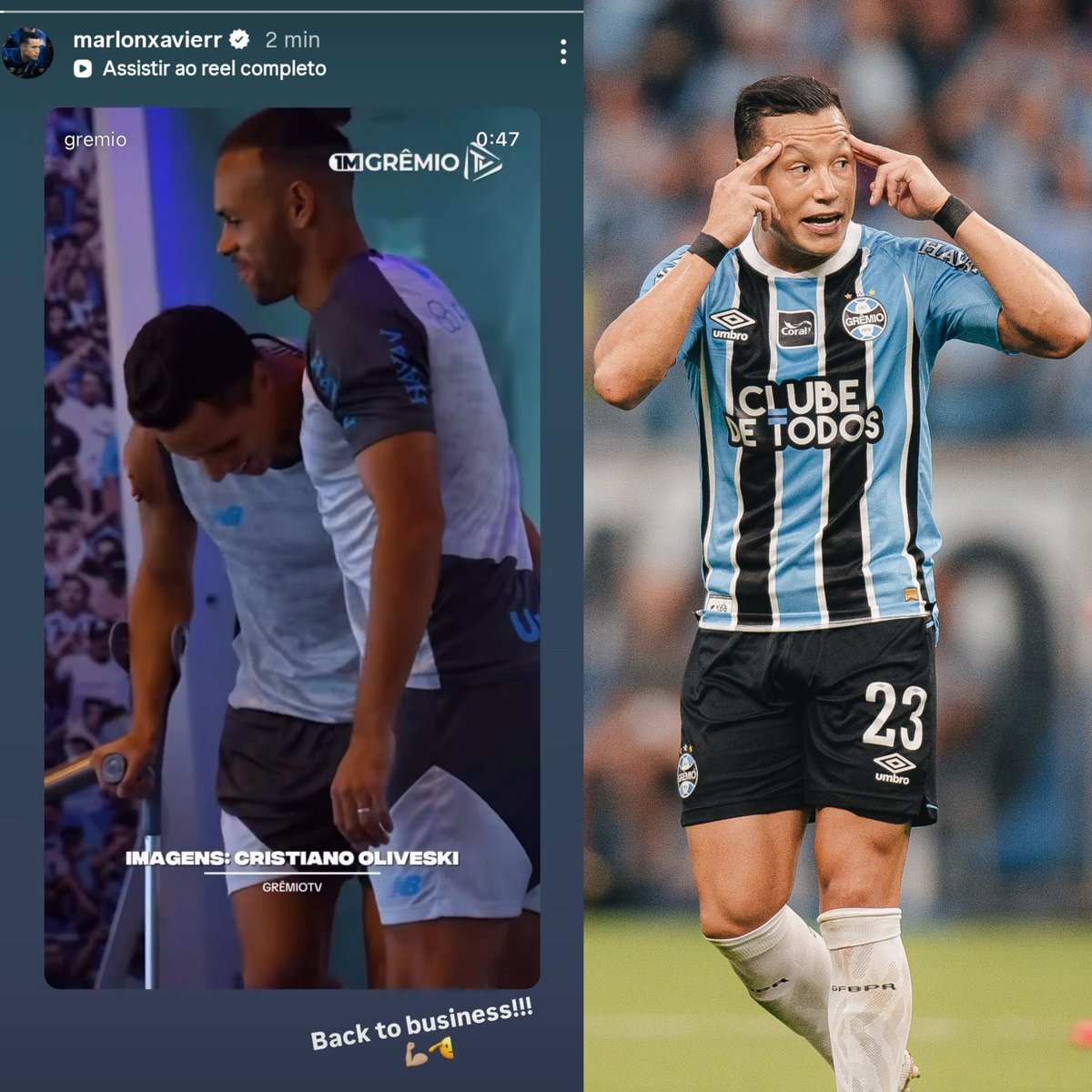 Soccer News Grêmio tweet media