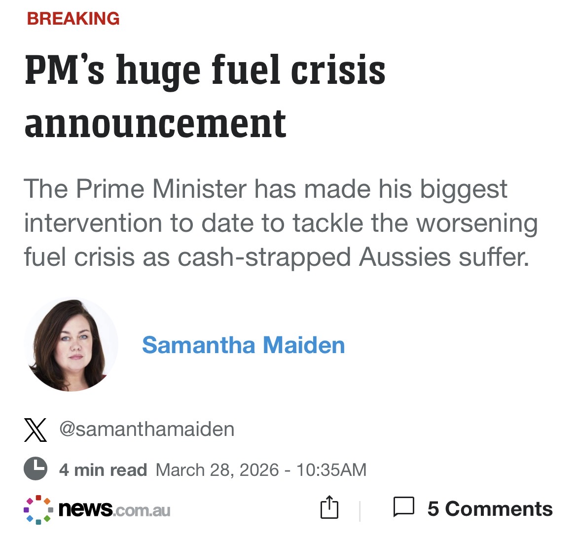 Barnaby Joyce tweet media