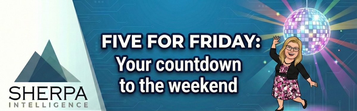 InfoSecSherpa's tweet image. Read 5 #InfoSec &amp;amp; #DataPrivacy news items from this past week of March 23-27, 2026 that you may have missed!

Five for Friday: March 27, 2026 🪩🕺💃🪩
sherpaintelligence.substack.com/p/five-for-fri…