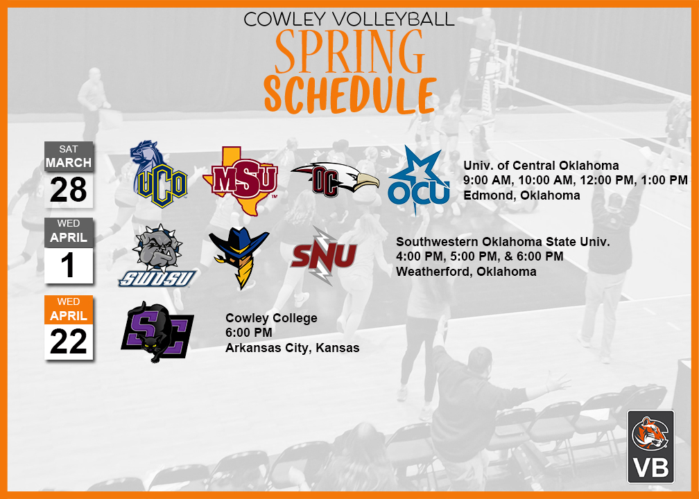 Cowley Volleyball tweet media