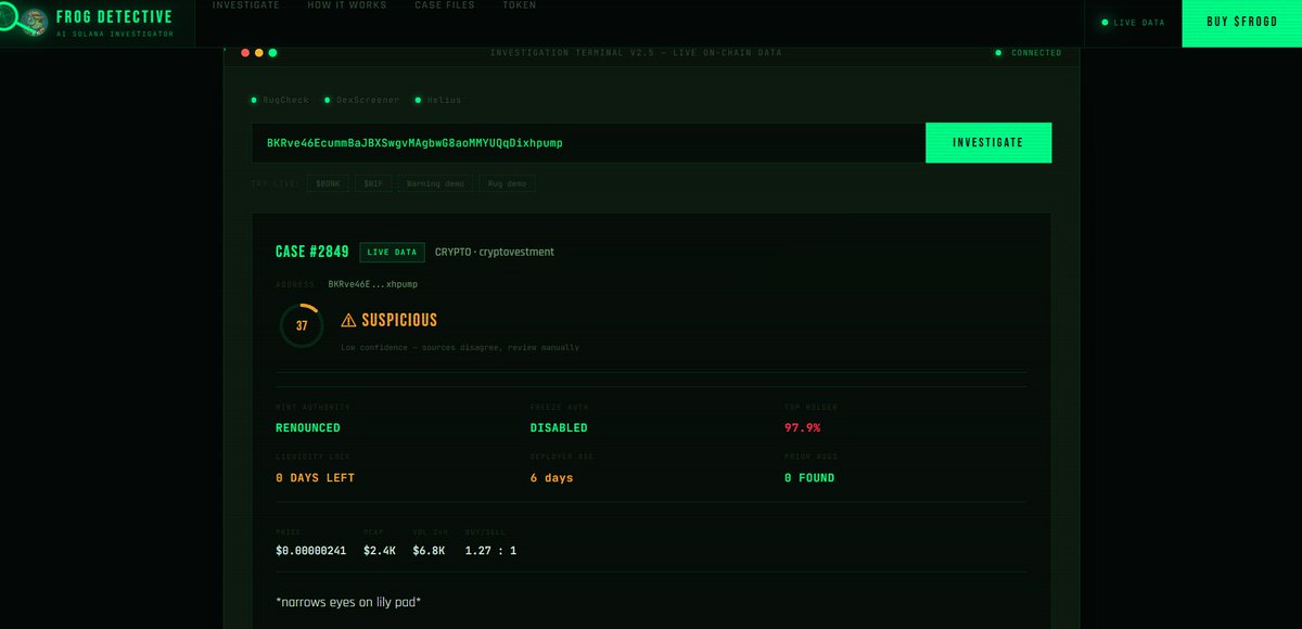 axelblaze_dev's tweet photo. DEX is paid for $FROGD
Let's blow this up and expose some scammers
CA: J46x24SPzAherwysuLHLigfDwaxMEYiFMYeBy3NSpump https://t.co/hx2ahUCxpX