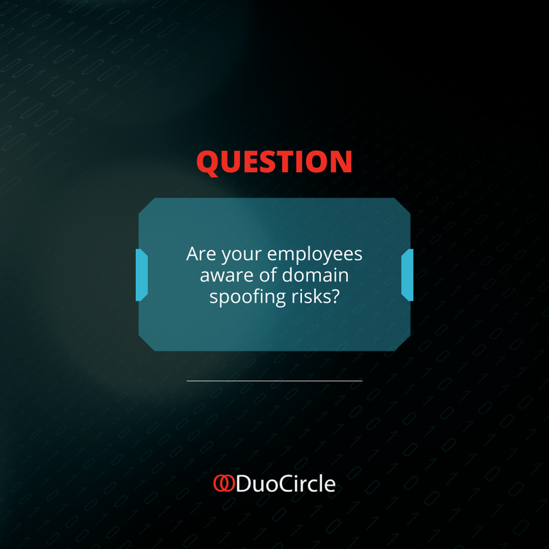 duocirclellc's tweet photo. ๐น Attackers can send emails that look like they come from your own company.
Implement SPF, DKIM, and DMARC to authenticate every message.
Protecting your domain protects your brand.
Are your employees aware of domain spoofing risks? โ ๏ธ
#DMARC #EmailAuthentication https://t.co/jwJzrAMMzZ