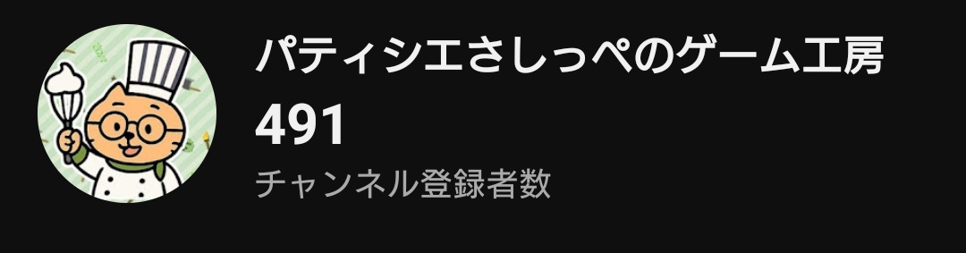 パティシエさしっぺ【ゲーム実況】 tweet media