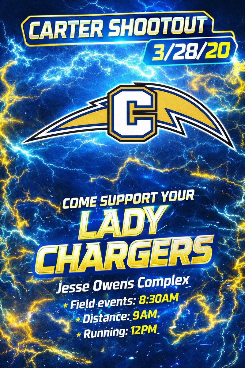 Lady Chargers Track & Field tweet media