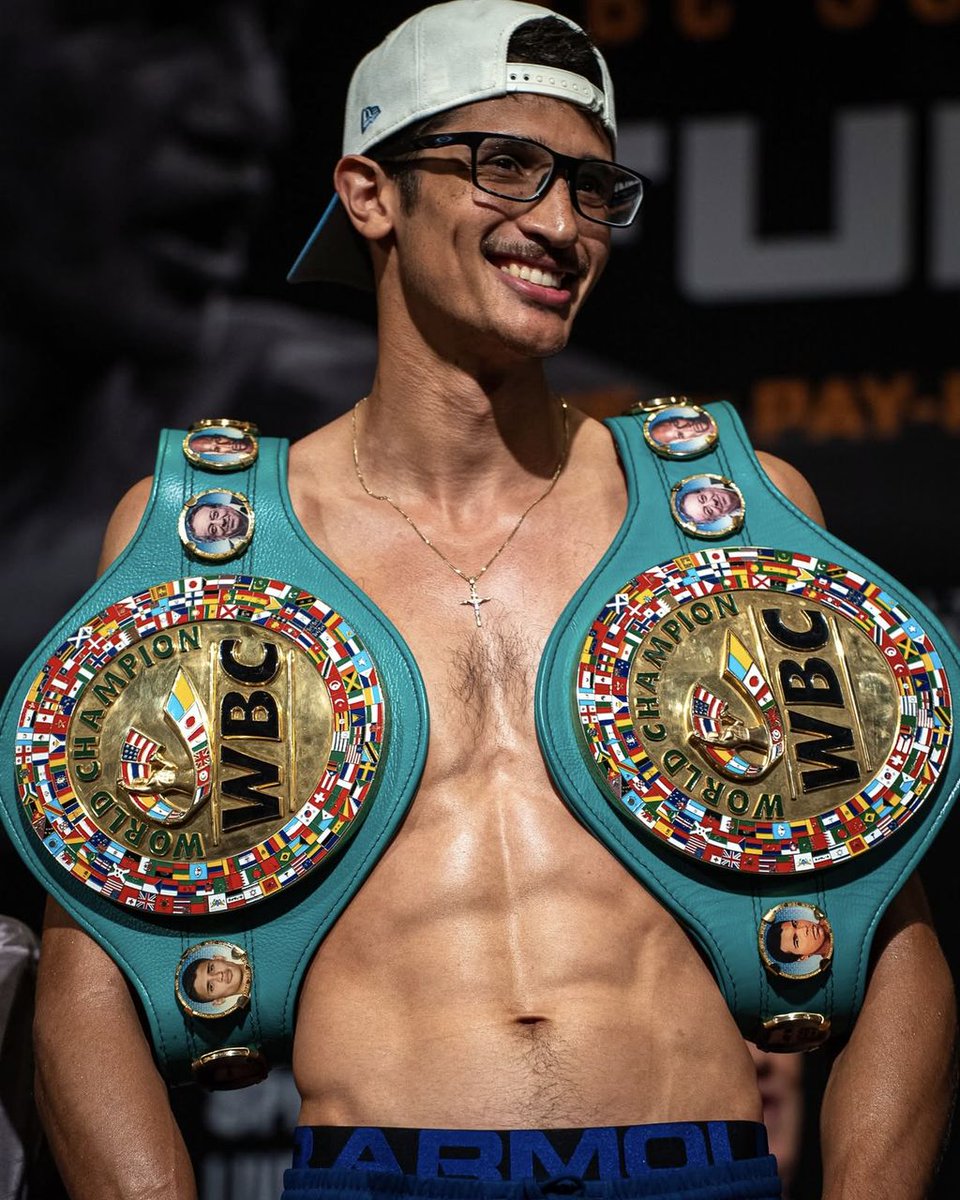 Boxingego's tweet image. Sebastian Fundora looks ready for the Keith Thurman Bout.

Fundora weighed in at 153.6lbs