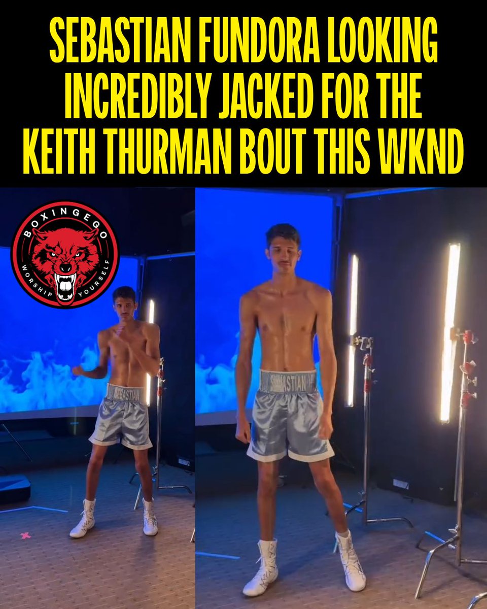 Boxingego's tweet image. Sebastian Fundora looks ready for the Keith Thurman Bout.

Fundora weighed in at 153.6lbs