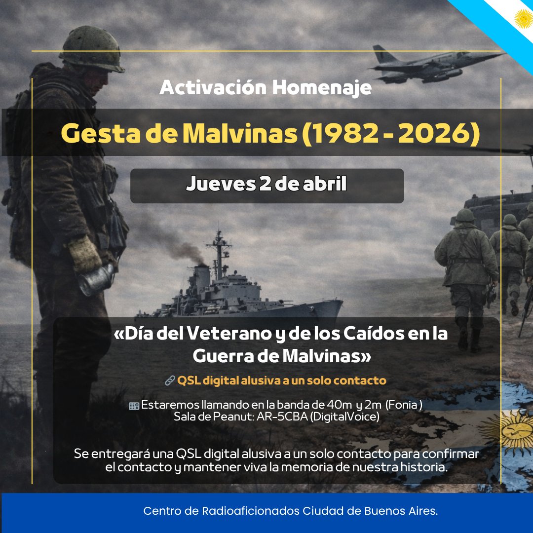 LU5CBA - Centro de Radioaficionados - CABA tweet media