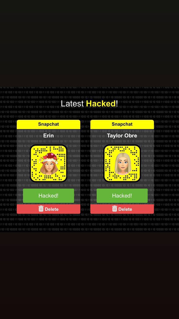 ŁĚĞIŤ📥SNAP HACK tweet media