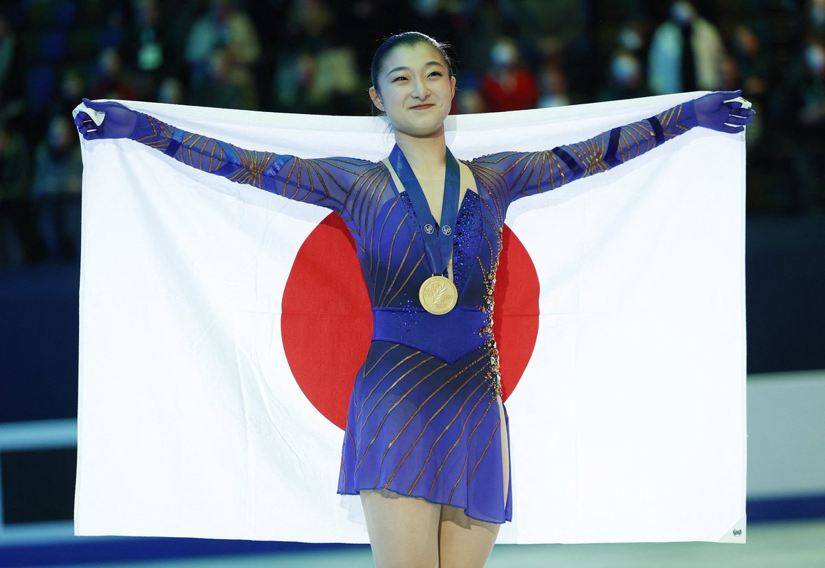 cheyuzu's tweet photo. FOUR TIMES WORLD CHAMPION KAORI SAKAMOTO!! GOAT, LEGEND, HISTORY MAKING, RECORD BREAKING, BELOVED BY ALL, THE PEOPLES PRINCESS, INCREDIBLE GROWTH, AMAZING JOURNEY ETCETC https://t.co/8KGfswY2Mn
