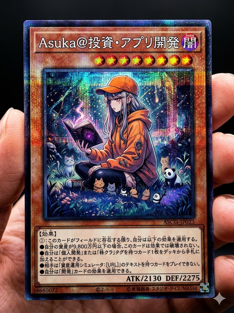 Asuka@投資・アプリ開発 tweet media