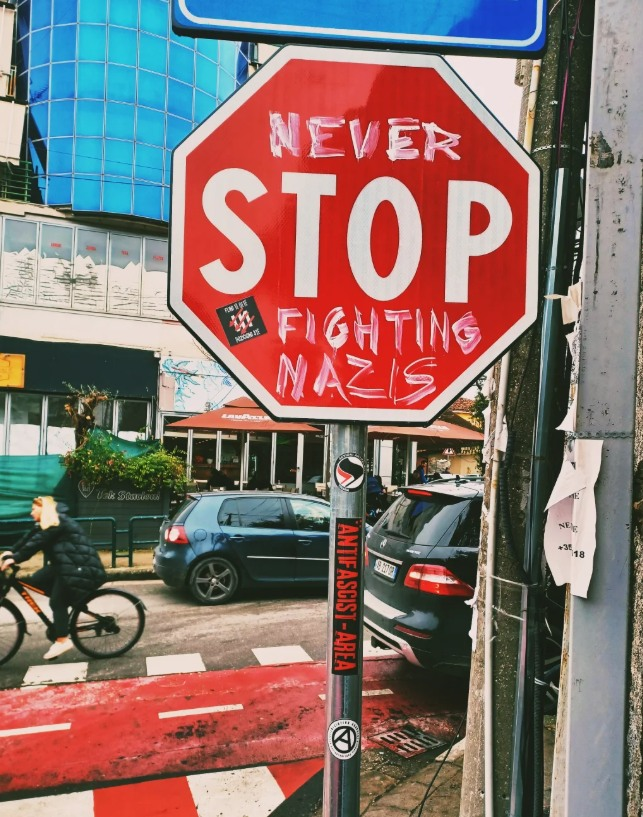 ultras_antifaa's tweet photo. “Never stop fighting n@zis” https://t.co/6w6CiFkc76
