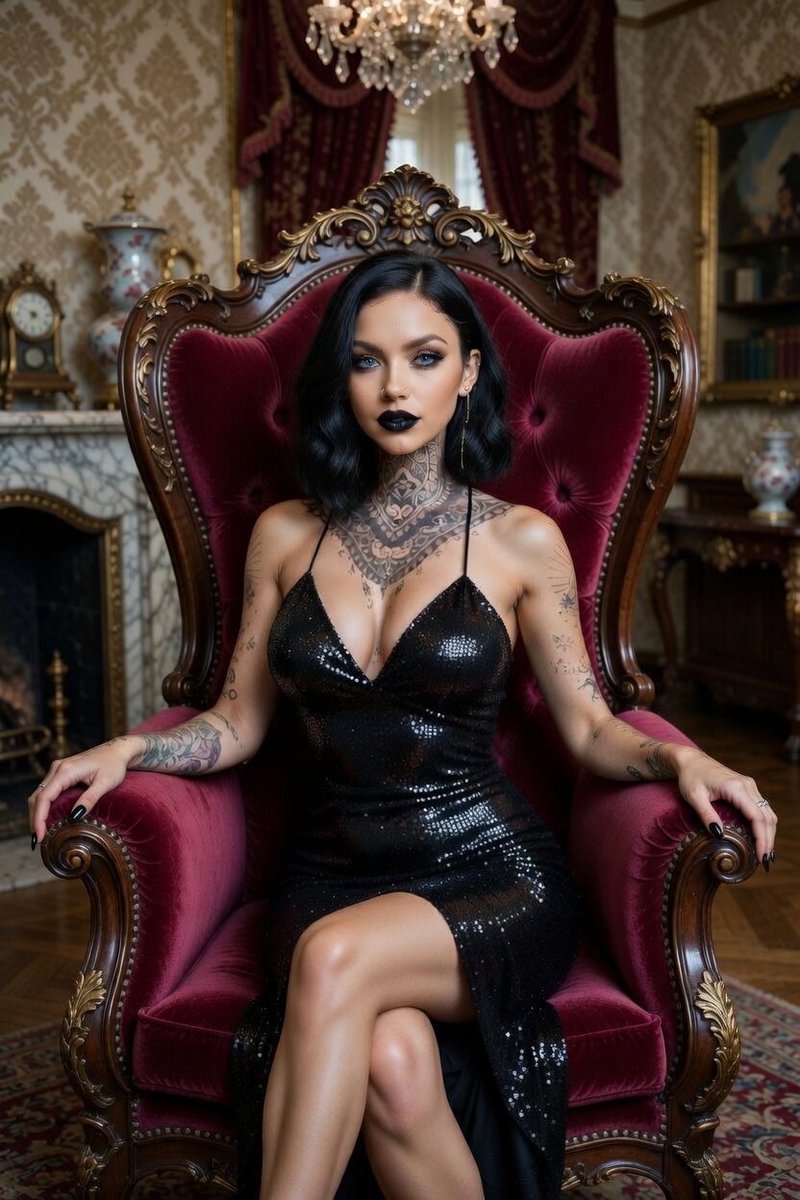 ckilara's tweet image. She doesn’t need a crown.
The throne already knows who’s in charge. 🔥
#GothicQueen #TattooedBeauty #DarkElegance #AIart️️️️️️️️️️️️️️️️️️️️️️️️️️️️️️️️️️️️️️️️️️️️️️️️️️️