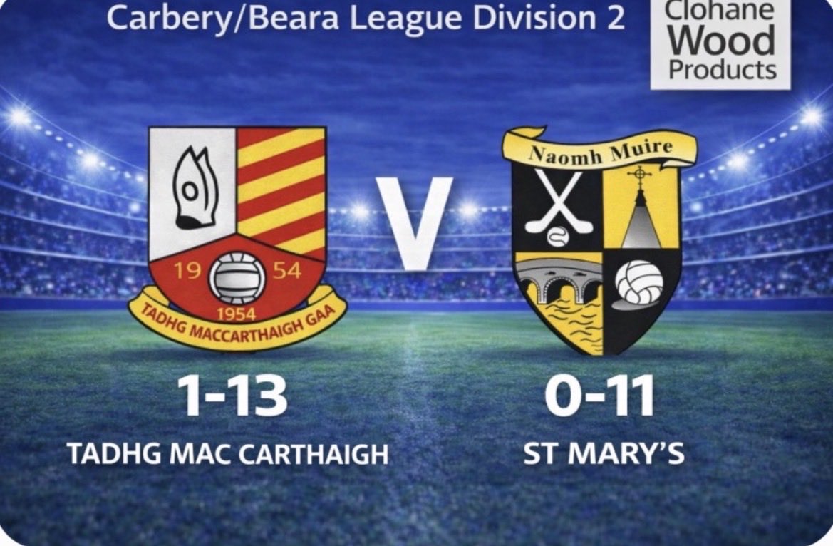 Tadhg MacCarthaigh GAA tweet media