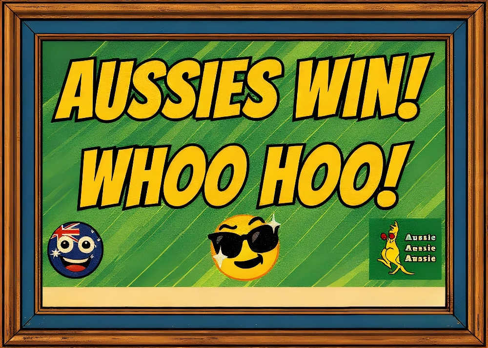 lancelotspram's tweet image. Aussies Win~ wOOt! 🏏🇦🇺
I'm bugged that I couldn't watch all of it live. ☹️

#AUSvWI  
1st #ODI Women 
abc.net.au/news/sport/sco…
#Cricket #CricketAustralia 
🇦🇺🦘🐨🪃💚💛🏏
#CmonAussie #GoAussies #Australia 
@cricketcomau @CricketAus @AusWomenCricket @AussiesArmy