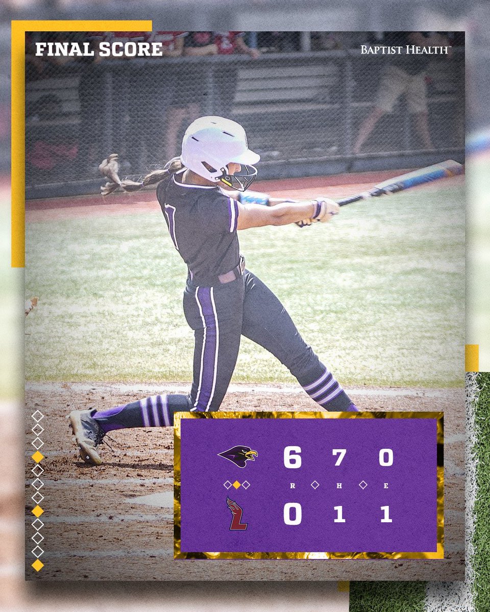 MontevalloSB's tweet photo. #FALCONSWIN ‼️
The Falcons take game one over Lee! Taylor Lloyd pitches a one-hit shutout, while Bentlee leads the way at the plate with a 3-run shot!
#TogetherWeRise https://t.co/A1ZspXliFF