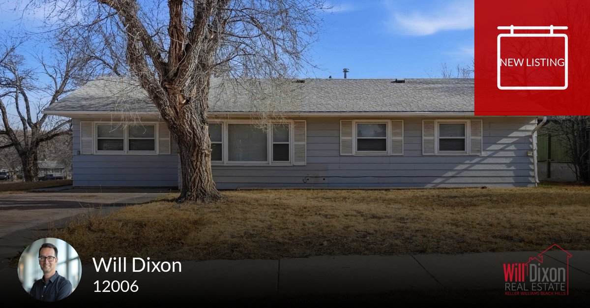 WillDixonRE's tweet photo. 📍 New Listing 📍 Take a look at this fantastic new property that just hit the market located at 402 E Indiana Street in Rapid City. Reach out here or at (605) 390-1140 for more information

Will Dixon
Responsible Broke... https://t.co/vx9QTAudzv https://t.co/bLvLDqqAtb