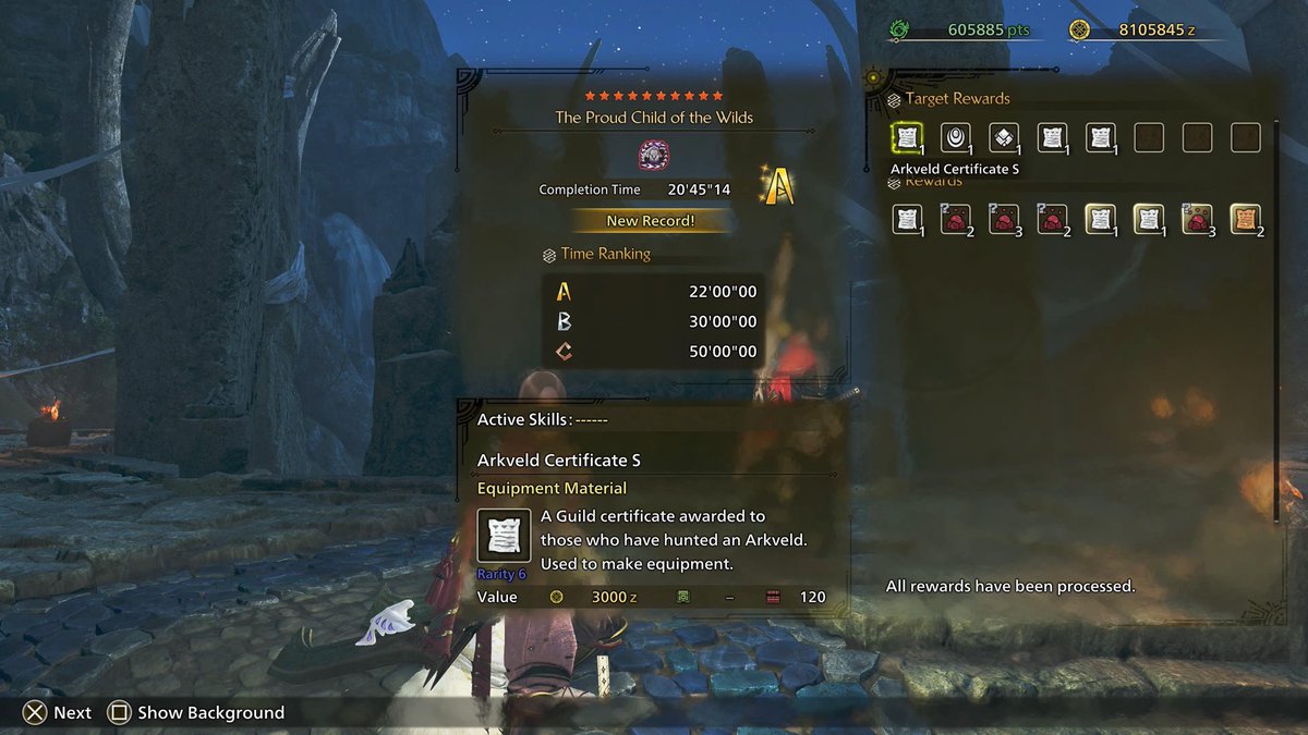 yefirelques's tweet photo. The USJ collab armor reminded us of Ri Boku / Li Mu from Kingdom anime, so we thought we’d cosplay Kingdom characters while beating AT Arkveld in the challenge quest 💪🏻 #MHWilds 

It’s funny how well our player design matched the characters we chose 🤣 https://t.co/zGK7rQ1TBw