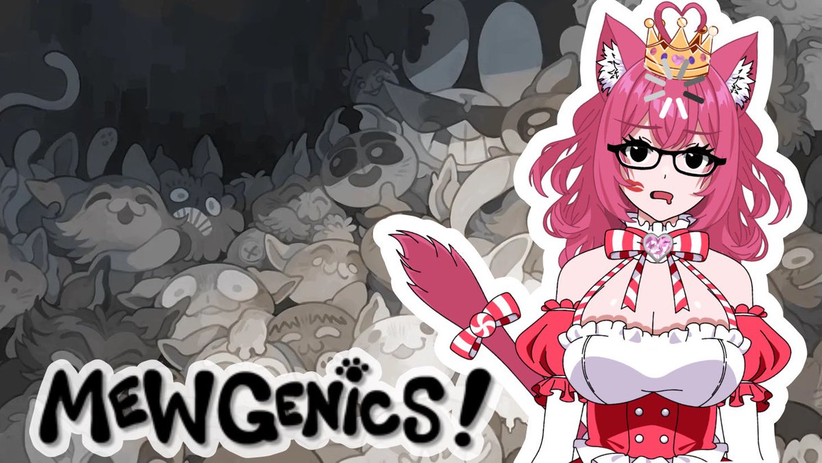 Live on the purple app with some mewgenics! #Vtuber #Mewgenics #Live