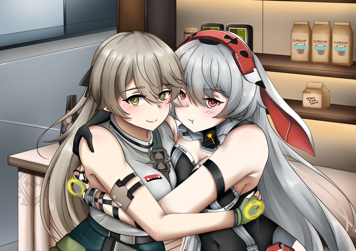 Lainie &amp; Krolik 

Commissioned by <a href="/toregene3050/">Toregene</a> 
#Commission #GirlsFrontline2Exilium