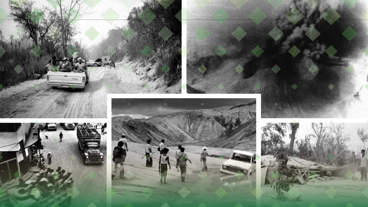 #UnDíaComoHoy, en 1982, el volcán #Chichón, #Chiapas, inició una erupción considerada el mayor desastre volcánico en México🌋 con más de 2000 víctimas.

El monitoreo permanente de #Cenapred, #UNAM y diversas instituciones permite detectar oportunamente cambios en su actividad 🔎.