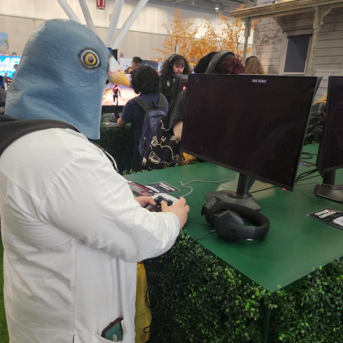 FloppyApollo's tweet photo. Just Daily Pax East things from Doctor Pigeon #PaxEast #Boston https://t.co/0CqBHxLSnV