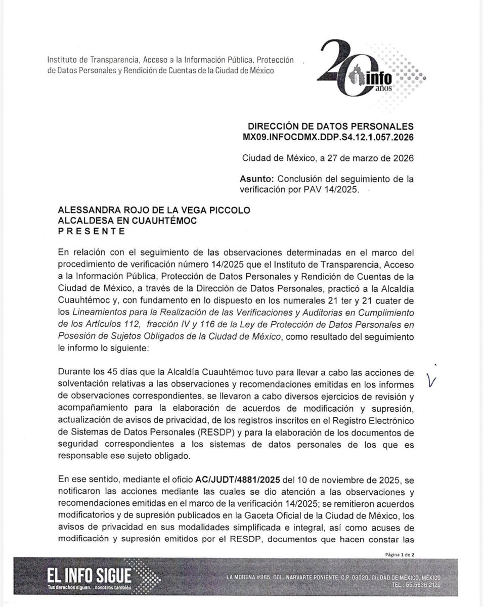 Alessandra Rojo de la Vega tweet media