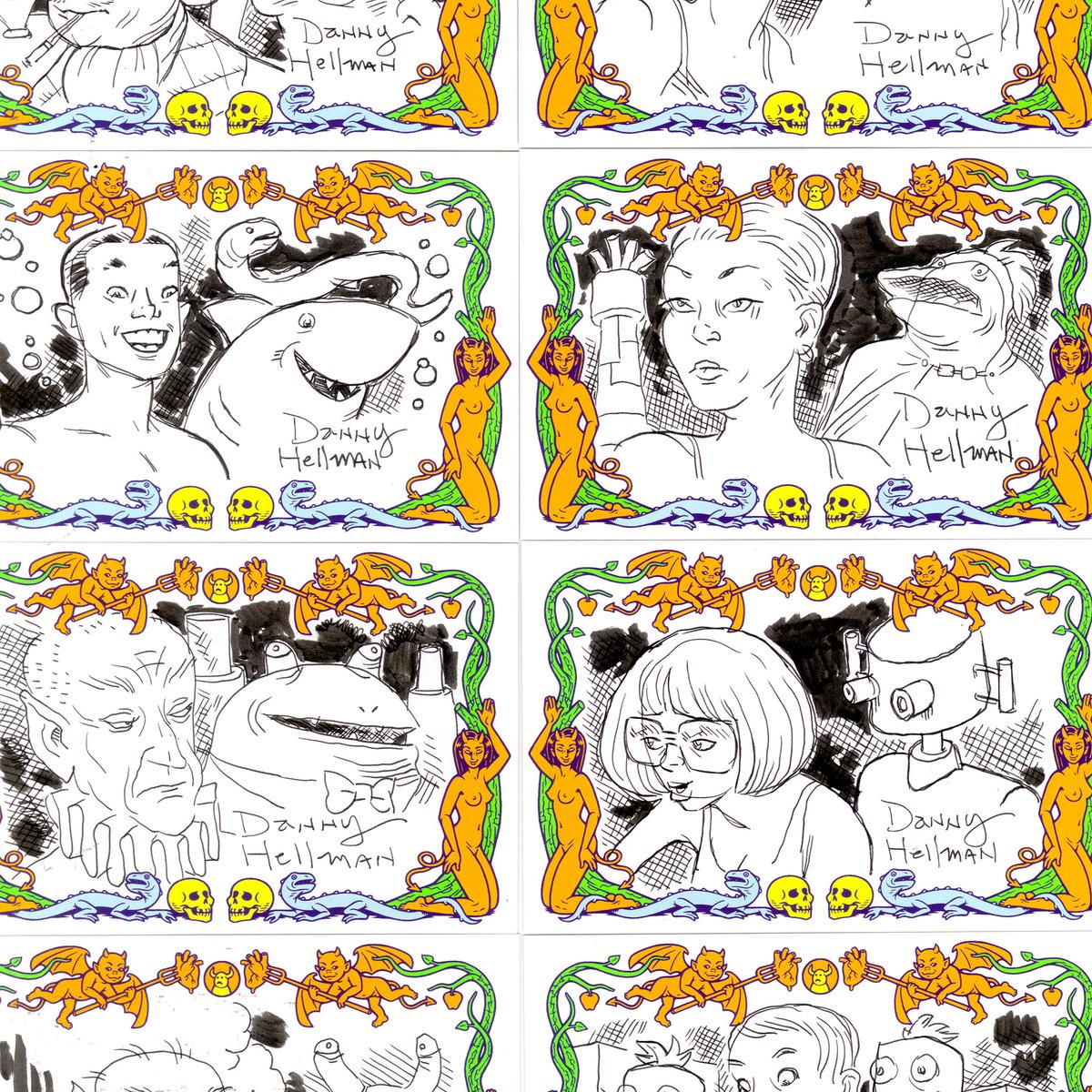 danny_hellman's tweet photo. BREAKING NEWS: So Buttons #15 has blown past it's $4k goal with 15 hours still left on its @Kickstarter  campaign! Of my seven 4 X 6 original sketch cards offered at the $60 pledge tier, just two remain. Time's almost up, so ACT NOW!

https://t.co/bJ5VYNGRq8

#comics #comix #illustrator #illustration